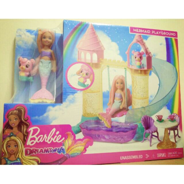 barbie chelsea mermaid playset