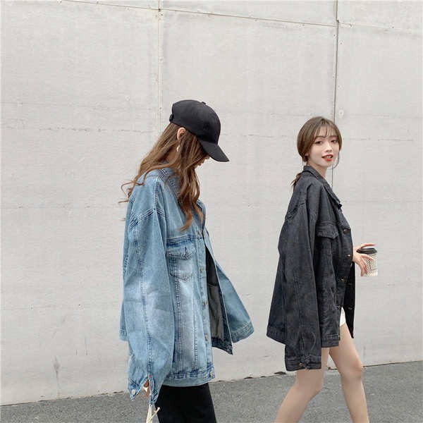 jaket jeans oversize