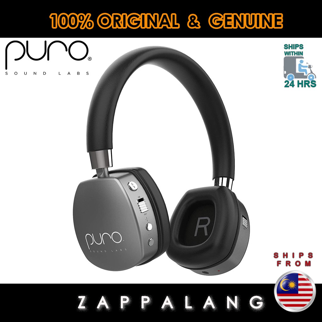 Puro Sound Labs PuroQuiet OnEar Active Noise Cancelling Bluetooth