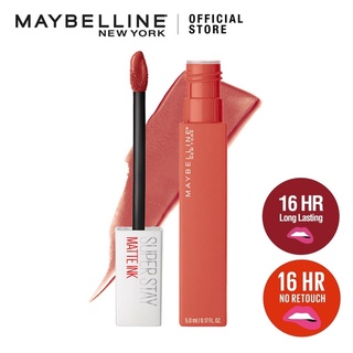 Image of Maybelline Superstay Matte Ink 16H Long Wear Liquid Lipstick City Edition Mask-proof and 16H Intense Color