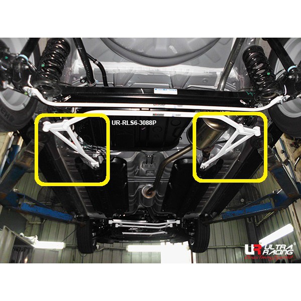 Perodua Axia/Axia FL/Bezza Rear Lower Bar 6 Point RLS6 