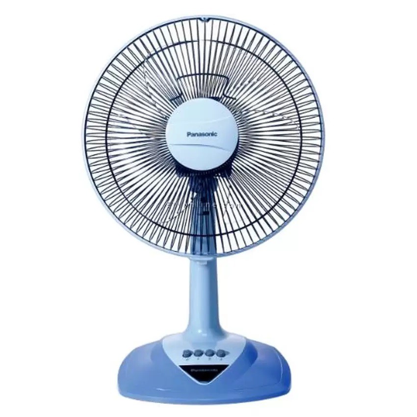 Panasonic 300mm (12 inch) 3Speed On/Off Table Fan FMN304 (Aqua Blue