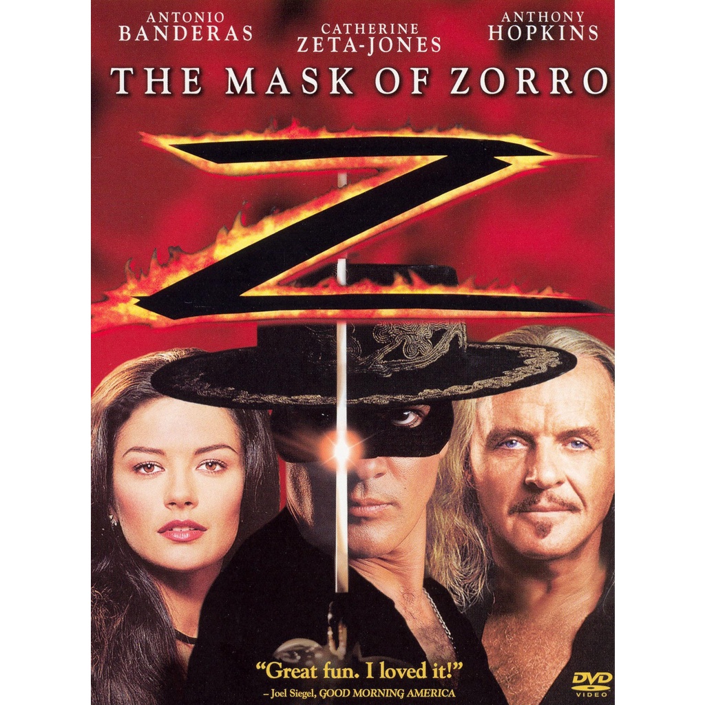 4K Bluray English Movie The Mask Of Zorro [ Zorro Alarca ] - Bluray Import Version Action Thriller Comedy Adventure