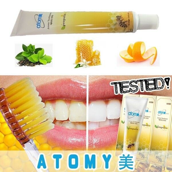 ATOMY Toothpaste 50g X 1 Tube Ubat Gigi (Remove dentalplaque and 