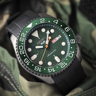 seiko 5 sports avocado