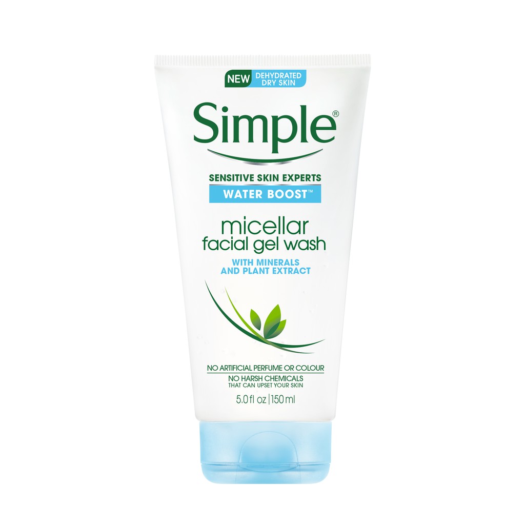 simple micellar face wash