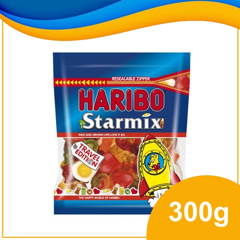 Haribo Starmix Gummy Candy 300g (Exp: JUN 2023) | Shopee Malaysia