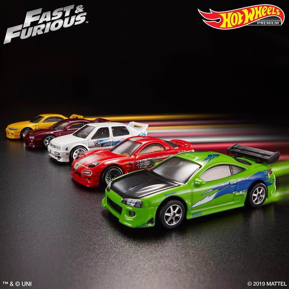 hot wheels fast and furious cars