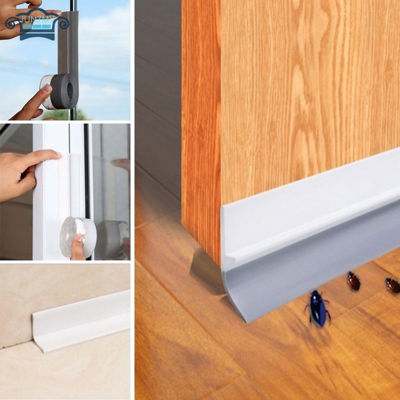 Js Weather Stripping Sliding Door Seal Strip Frameless Silicone