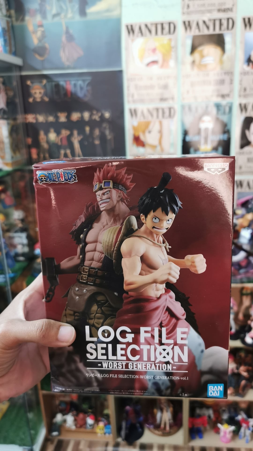 Gold Label One Piece Log File Selection Worst Generation Vol 1 Monkey D Luffy Vol 2 Eustass Kid Shopee Malaysia