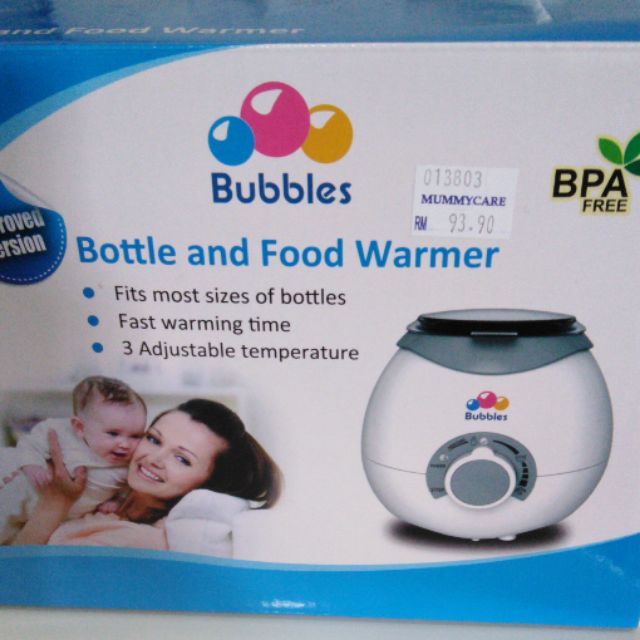 bubbles bottle warmer
