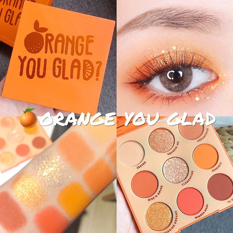 Premium Multi GUICAMI 9 Color Fruit Matte Pearl Non-Flying Eye Shadow;眼影盤makeup Eyeshadow Palette;otwoo Cosmeti... - Image 2