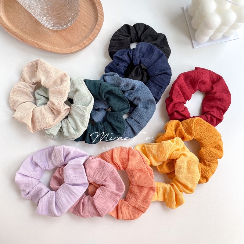 Mirae Korean Scrunchies Korean INS Scrunchies French Styles Scrunchies ...