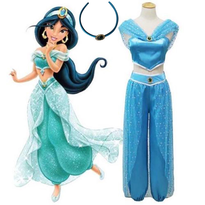 Clothing, Shoes & Accessories Girls Kids Aladdin Costume Princess ...