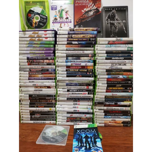 original xbox video games