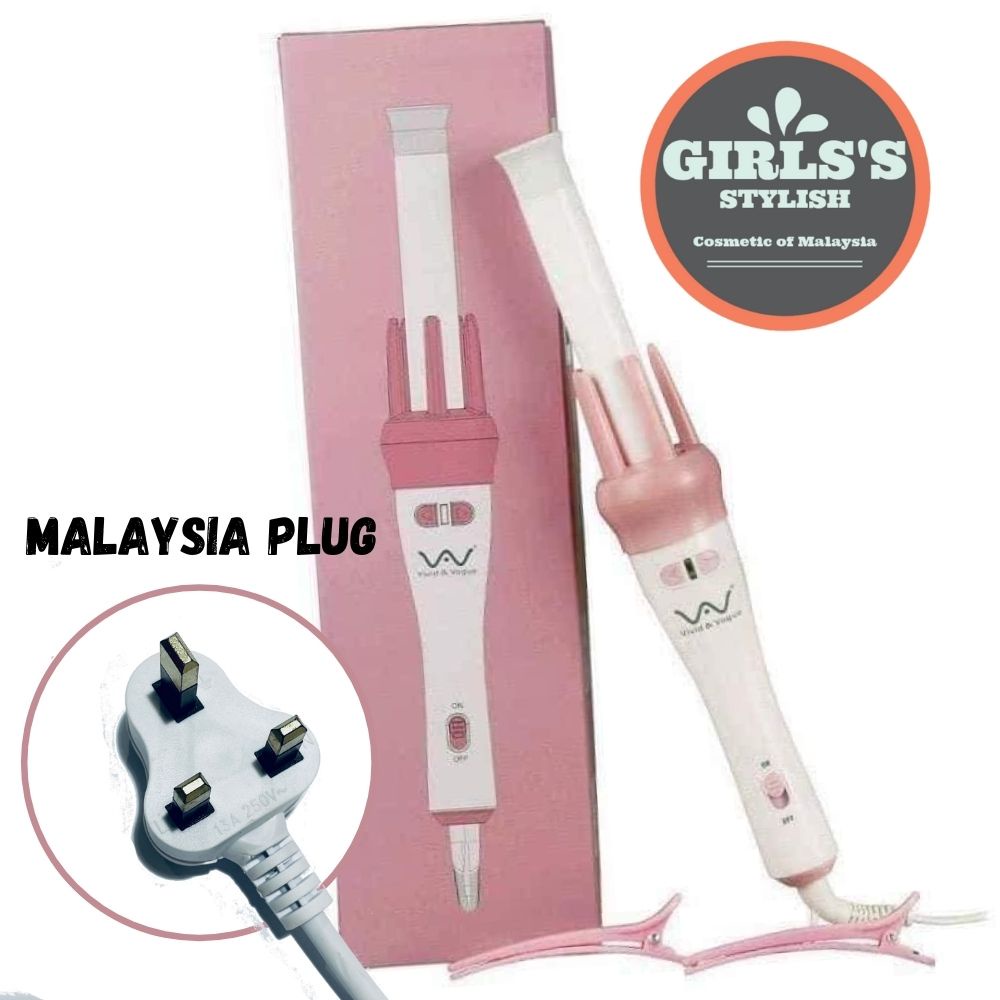 Vivid & Vogue Automatic Iron Ceramic Hair Curler ( Malaysia Plug)