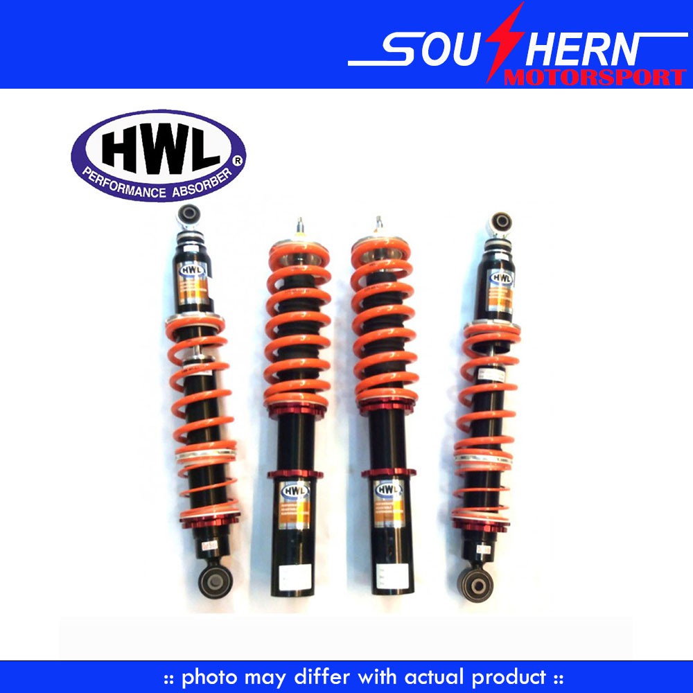 HWL PERODUA MYVI G3 MG3 2018+ ST1 ADJUSTABLE SUSPENSION COILOVER KIT