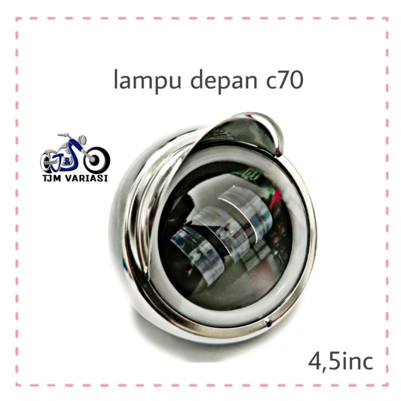 Quality Versatile C70 daymaker angel eyes Reflector Headlights day maker + Motorcycle Premium - Image 3