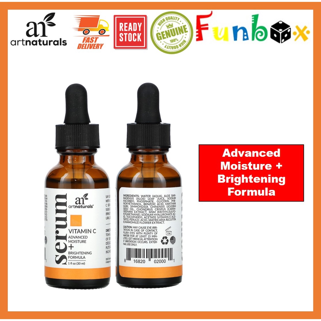Artnaturals Vitamin C Serum 30ml Shopee Malaysia