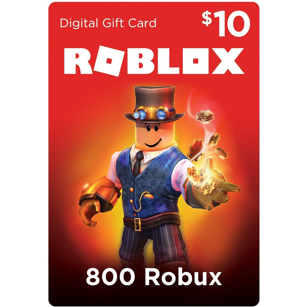 Fast Send Roblox Game Cards 800 2000 4500 Robux - robux card shopee