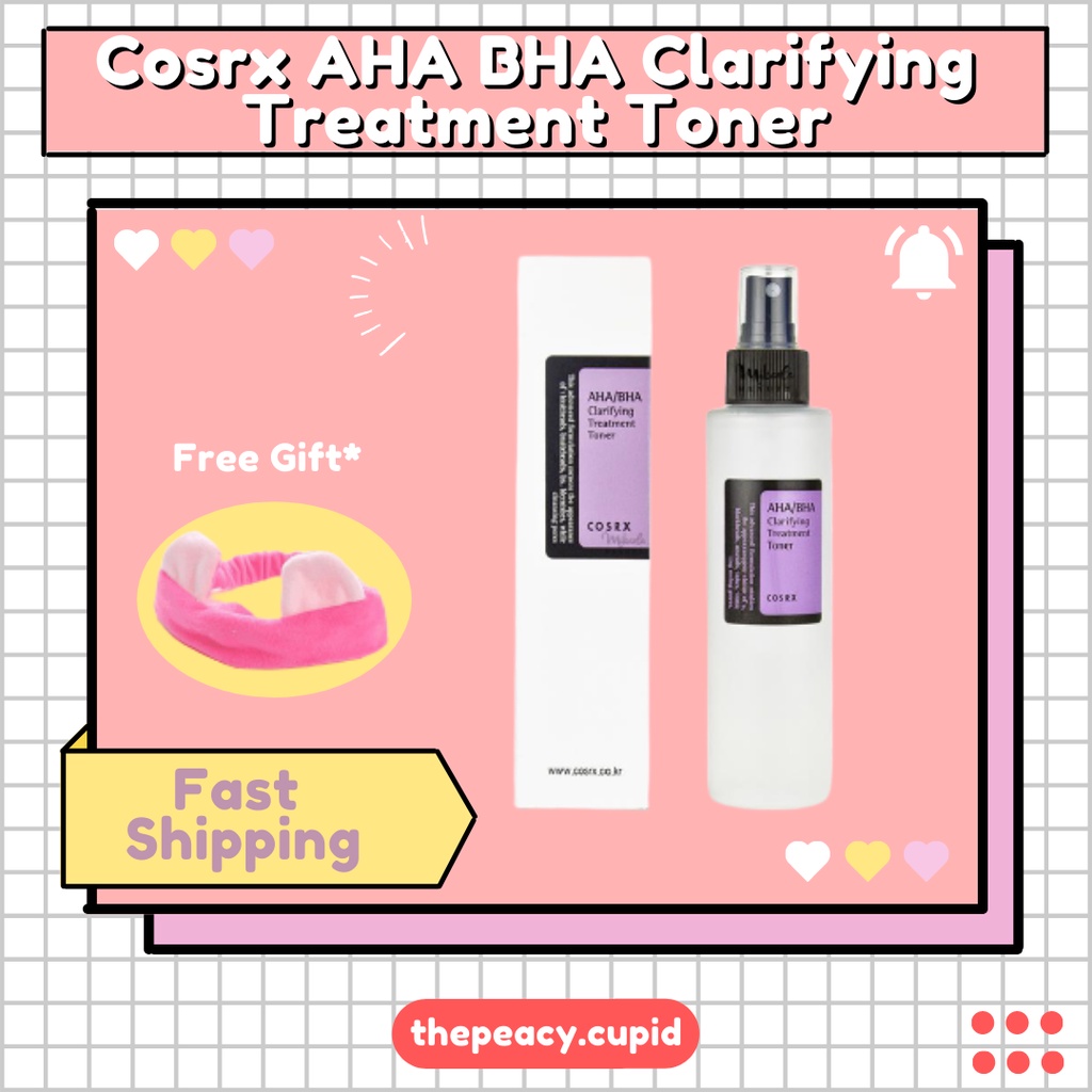 Cosrx AHA BHA Clarifying Treatment Toner (150ml) | Shopee Malaysia
