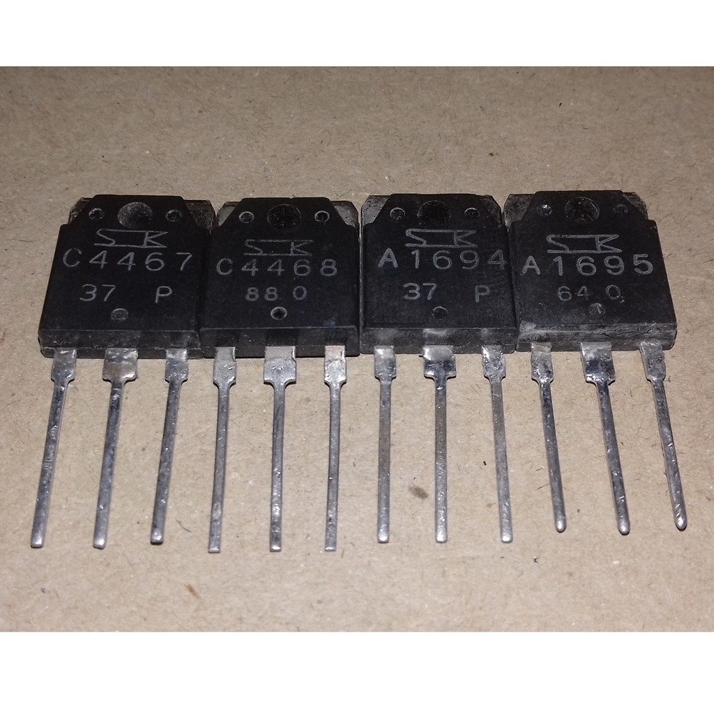 A1694 A1695 C4467 C4468 POWER AMPLIFIER OUTPUT TRANSISTOR (OLD STOCK