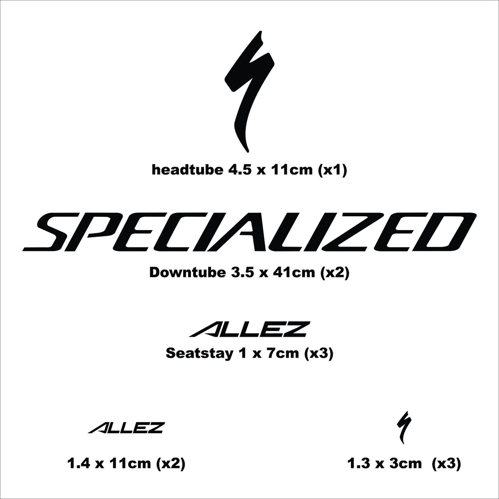 specialized decals