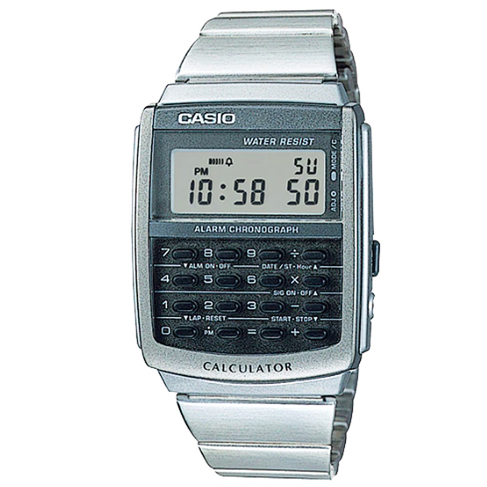 casio databank silver