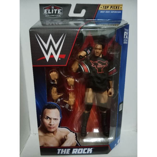 Mattel WWE Elite Top Picks 2023 The Rock Dwayne Johnson Wrestling ...