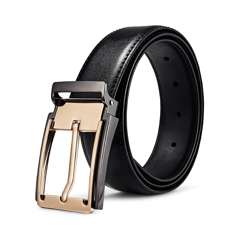 BOSTANTEN real leather fashion men's belt with gift box | Shopee Malaysia