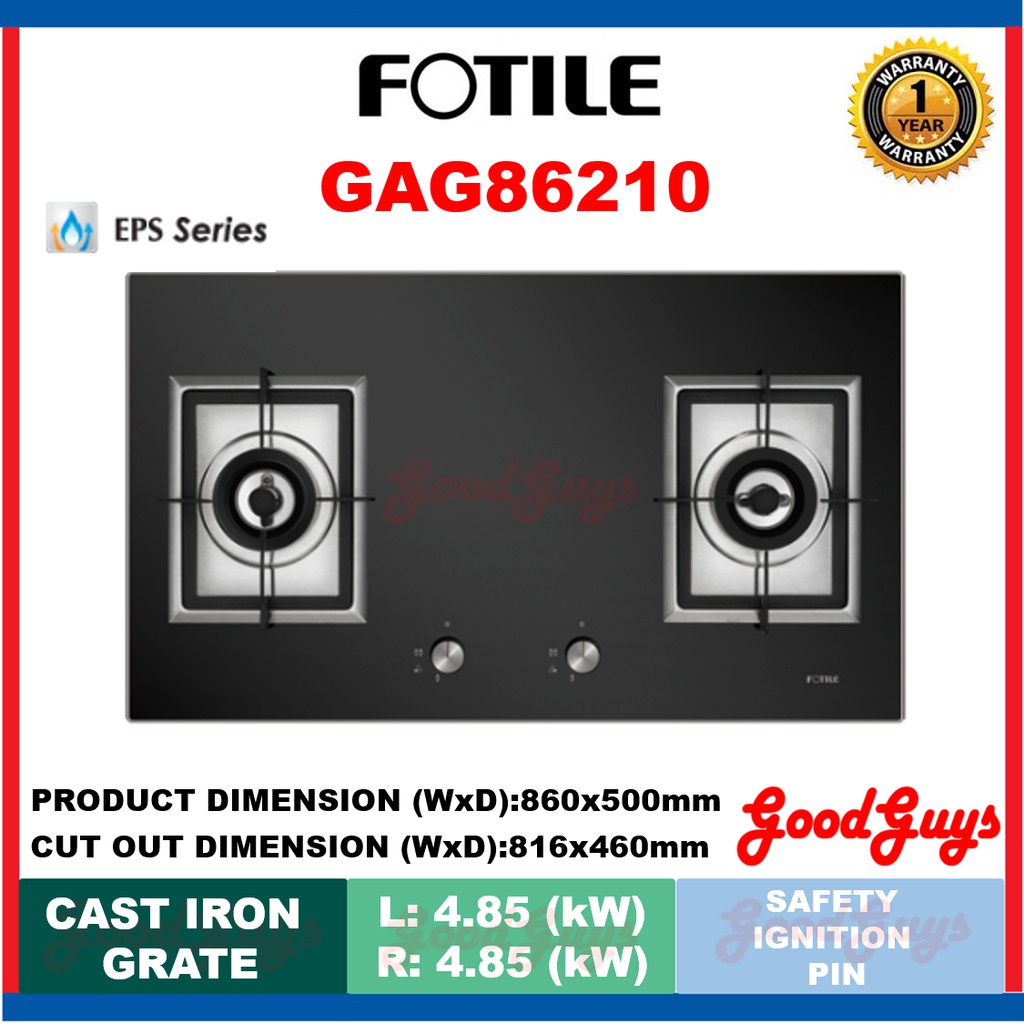 Fotile GAG86210 2 Burner BuiltIn Gas Hobs Shopee Malaysia