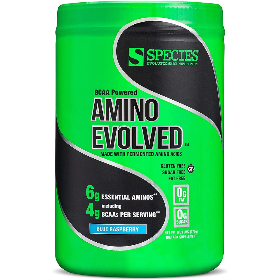 Species Nutrition Amino Evolved EAA & BCAA Powder, Fermented Amino
