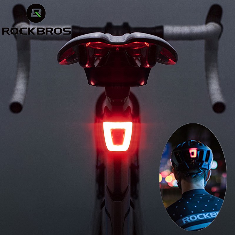 ROCKBROS Taillight Waterproof Bicycle Rear Warning MTB Road Bike Light