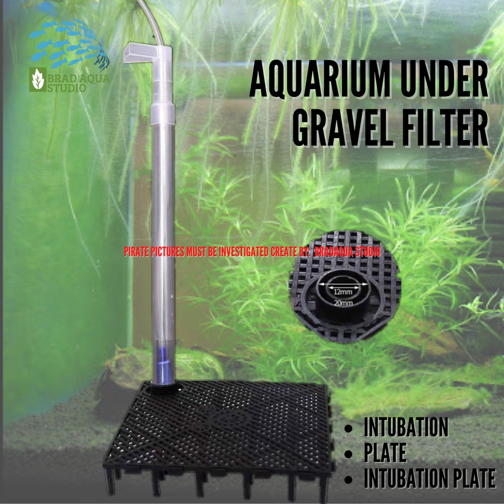 AQUARIUM Under Gravel Filter Intubation/ Plate/ Intubation Plate