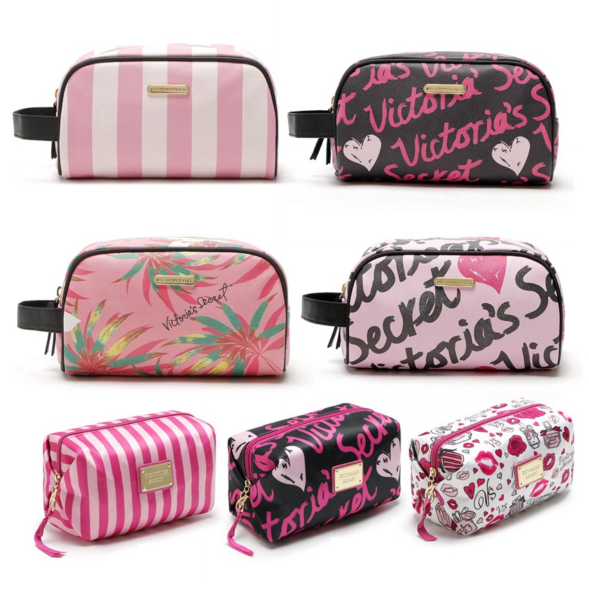 READY STOCK Victoria Secret PINK VS Large Size Cosmetic MakeUp Bag ...