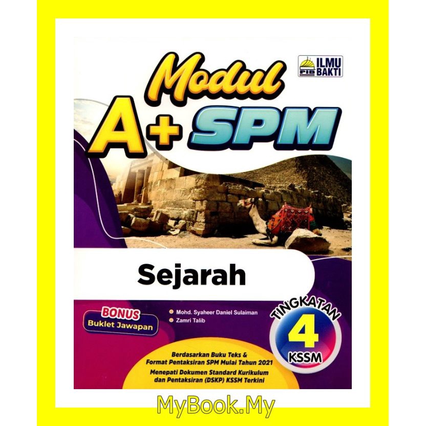 Myb buku latihan  modul a+ spm kssm tingkatan 4  sejarah  BeeCost