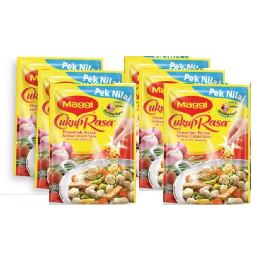 Jumbo Pack Maggi Cukup Rasa All In One Seasoning 6 X 600g Shopee Malaysia