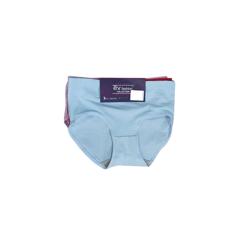 underwear women Hari Hari - EV Fashion Women's Panties 3 Pieces / Seluar Dalam Wanita 3 Helai
