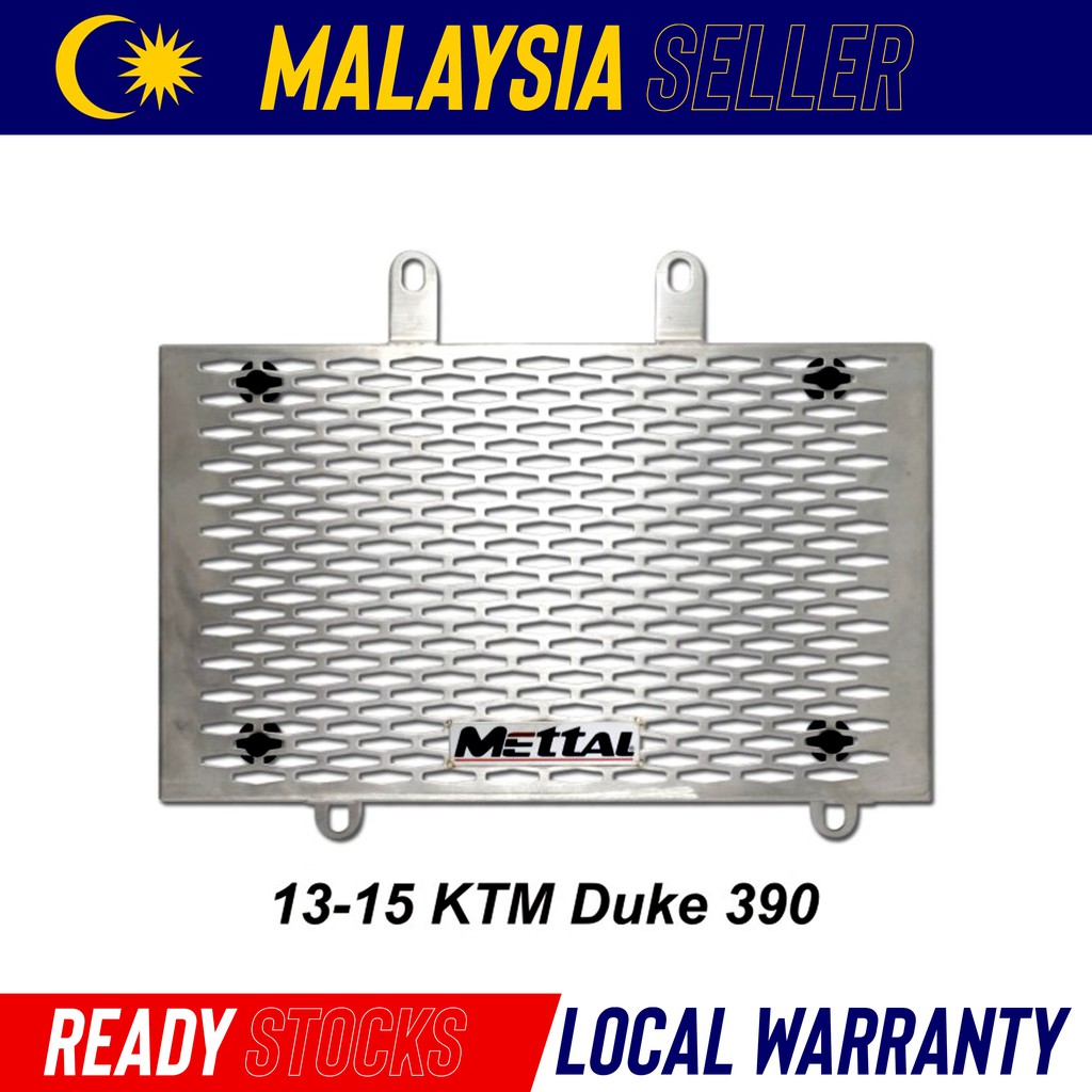 KTM Duke 390 / Radiator Cover / Radiator Guard / Radiator Protector/Coolant Net/Coolant Guard
