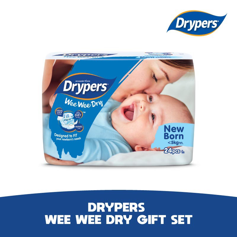 drypers wee wee dry newborn