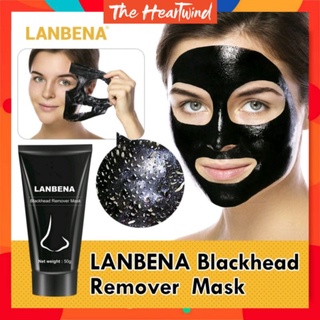 THE HEARTWIND LANBENA Blackhead Remover Nose Face Care Mud Acne Treatment Peeling Bintik Hitam 去除黑头