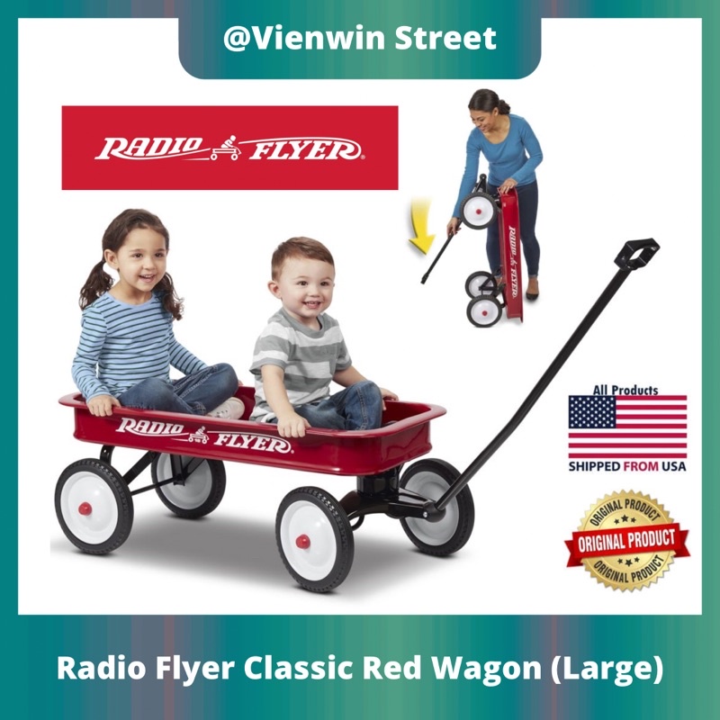 Radio Flyer Classic Red Wagon (Large 