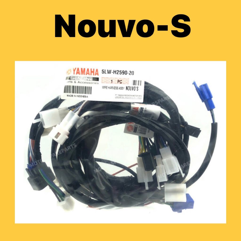 YAMAHA NOUVO-S WIRING ( ) // NOUVOS NOUVO-S NOUVO S WIRING WIRE WYRE SET ORIGINAL YAMAHA WIRING