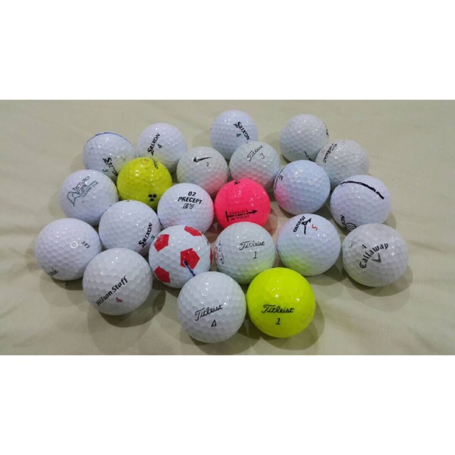Golf Ball (Mixture of 18pcs per pack) Shopee Malaysia