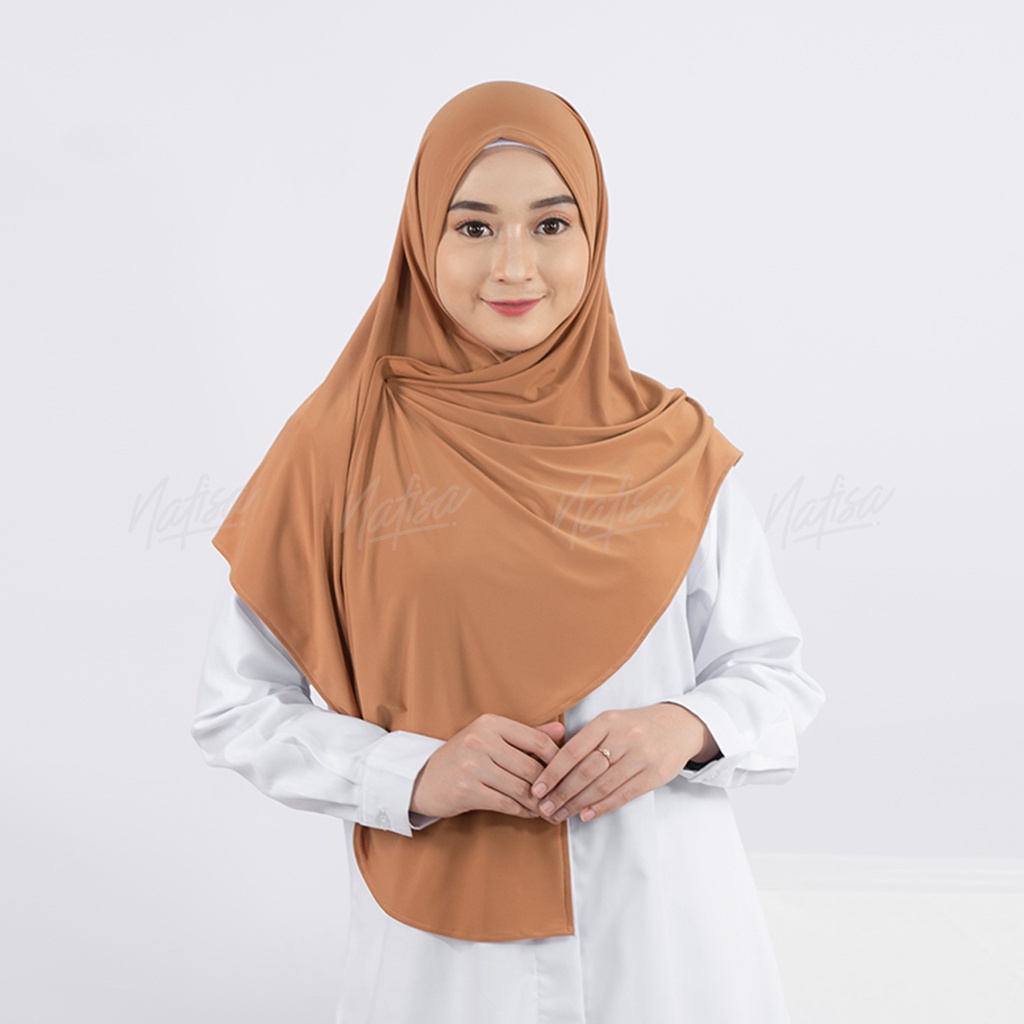 Instant Fashionable Hijab Stylist Instant Antema | Pahmina Instant Hijab Simple Premium