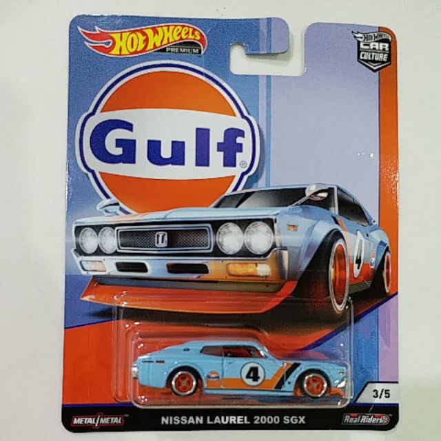 hot wheels gulf nissan laurel