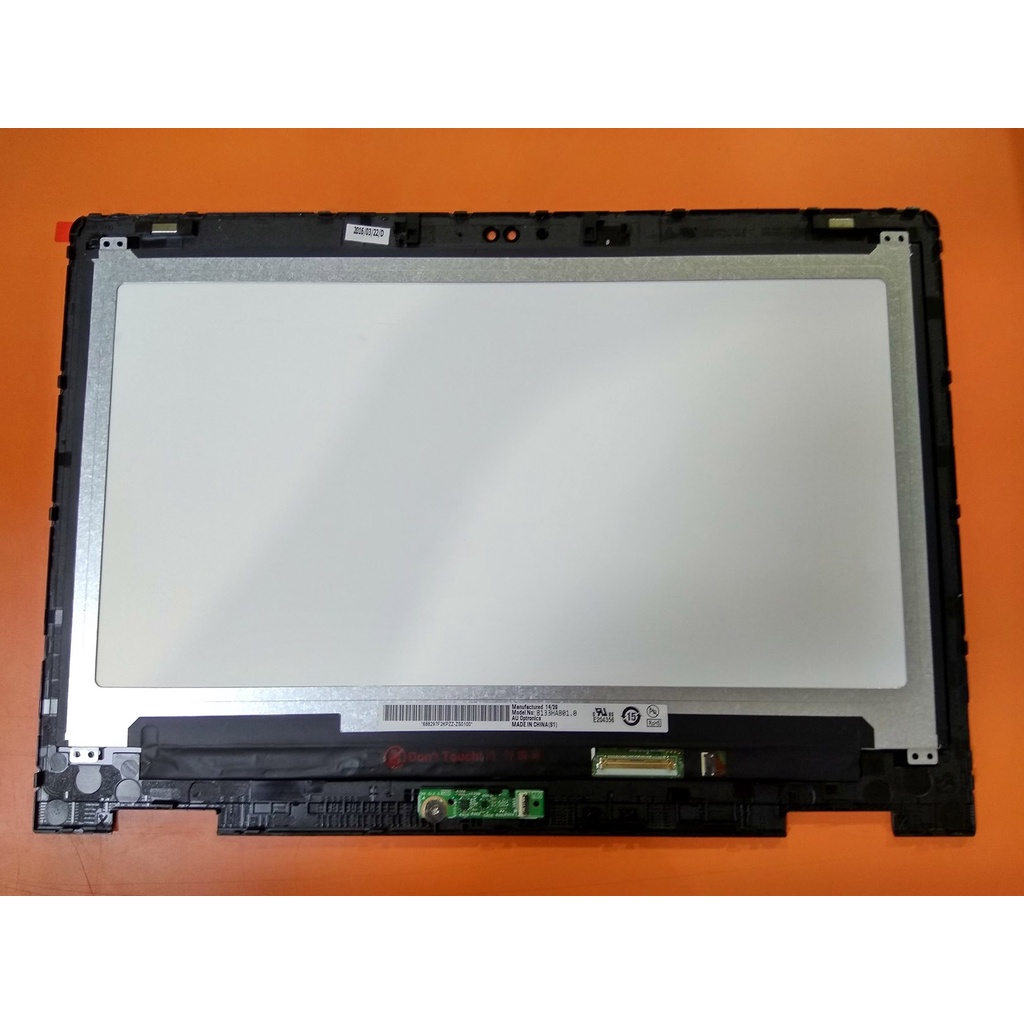 Round Bezel+Dual Webcam Holes FirstLCD LCD Touch Screen Replacement B133HAB01.0 NV133FHM-A11 for Dell Inspiron 13 7368 7378 2-in-1 digitizer LED Display Assembly FHD 13.3 inch 