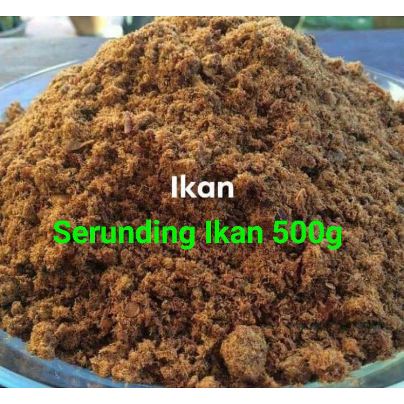 Serunding Ikan Kg Laut 500g Shopee Malaysia