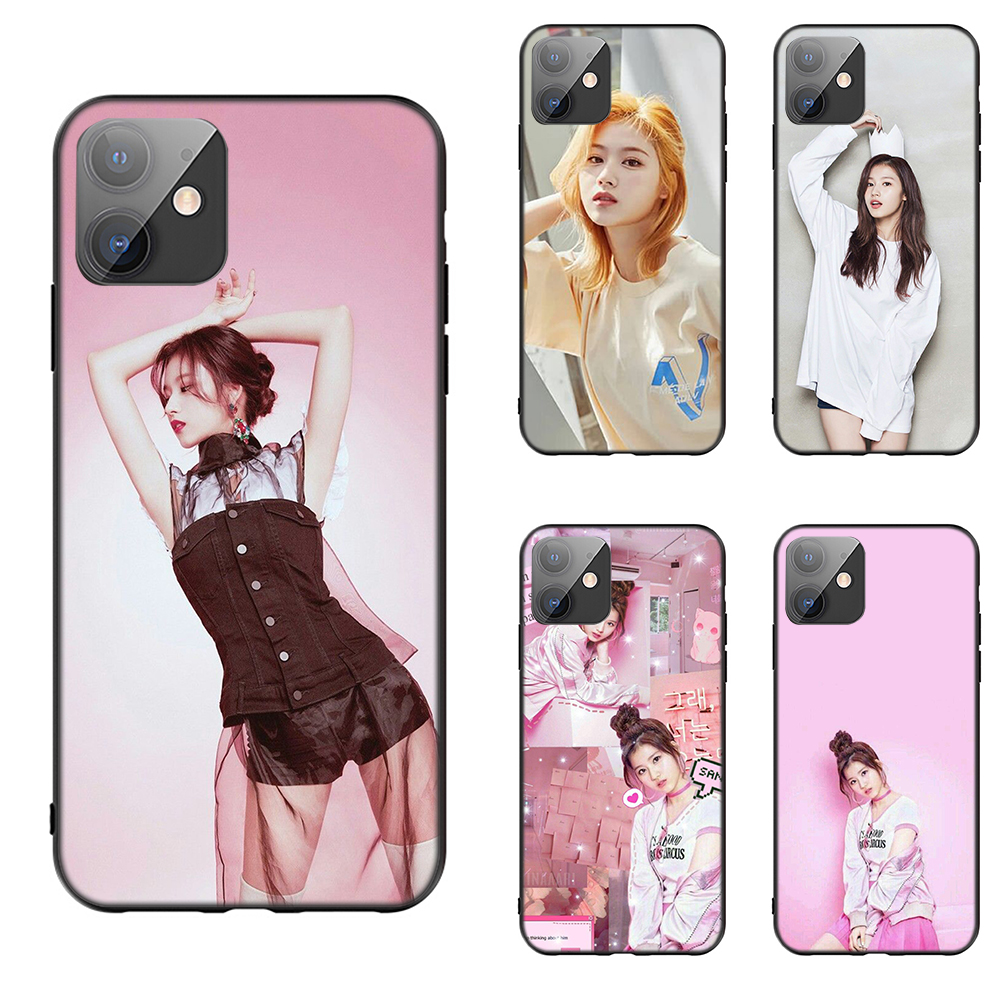 Iphone 12 Mini 11 Pro Max Casing Soft Case 132lq Sana Twice Shopee Malaysia