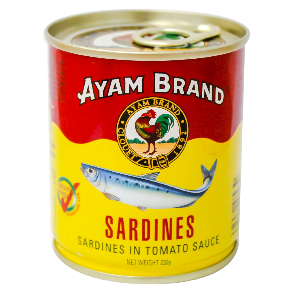 Ayam Brand Sardine in Tomato Sauce (230g) MD1 | Shopee Malaysia